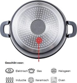 Cheffinger 28cm Lage Kookpot / Braadpan - CF-SC28 -Le Creuset Winkel 1110x1200