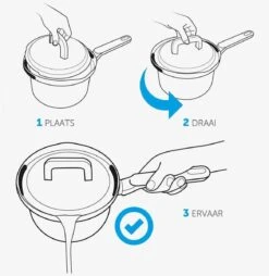 BK Flow Cool Pannenset - 9-delig - Veilig Afgietsysteem - Inductie -Le Creuset Winkel 1167x1200