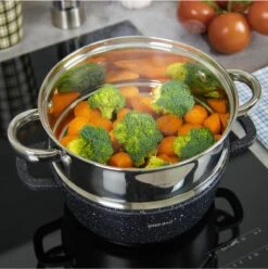 Stoompan INZET 2.6L – Rijststomer - Groentestomer Ø 20 Cm RVS -Le Creuset Winkel 1196x1200 9