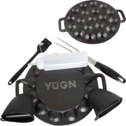 YUGN BLACK Poffertjespan Poffertjesmaker 6 Delige Set - 19 Poffertjes Incl Doseerfles Kwast Poffertjesvork Siliconen Ovenwanten - Platte Onderkant Poffertjespan Inductie Poffertjespan Elektrisch - Cadeau Tip 13 YUGN BLACK Poffertjespan Poffertjesmaker 6 Delige Set - 19 Poffertjes Incl Doseerfles Kwast Poffertjesvork Siliconen Ovenwanten - Platte Onderkant Poffertjespan Inductie Poffertjespan Elektrisch - Cadeau Tip -Le Creuset Winkel 1198x1200 12