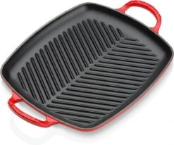 Le Creuset Rechthoekige Grill 30cm Kersenrood -Le Creuset Winkel 1200x1002 2