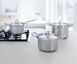 BK Q-linair Master RVS Pannenset - 5-delig - Veilig Afgietsysteem -Le Creuset Winkel 1200x1008