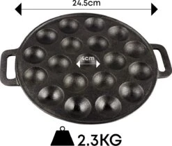 YUGN BLACK Poffertjespan Poffertjesmaker 6 Delige Set - 19 Poffertjes Incl Doseerfles Kwast Poffertjesvork Siliconen Ovenwanten - Platte Onderkant Poffertjespan Inductie Poffertjespan Elektrisch - Cadeau Tip 12 YUGN BLACK Poffertjespan Poffertjesmaker 6 Delige Set - 19 Poffertjes Incl Doseerfles Kwast Poffertjesvork Siliconen Ovenwanten - Platte Onderkant Poffertjespan Inductie Poffertjespan Elektrisch - Cadeau Tip -Le Creuset Winkel 1200x1023 3