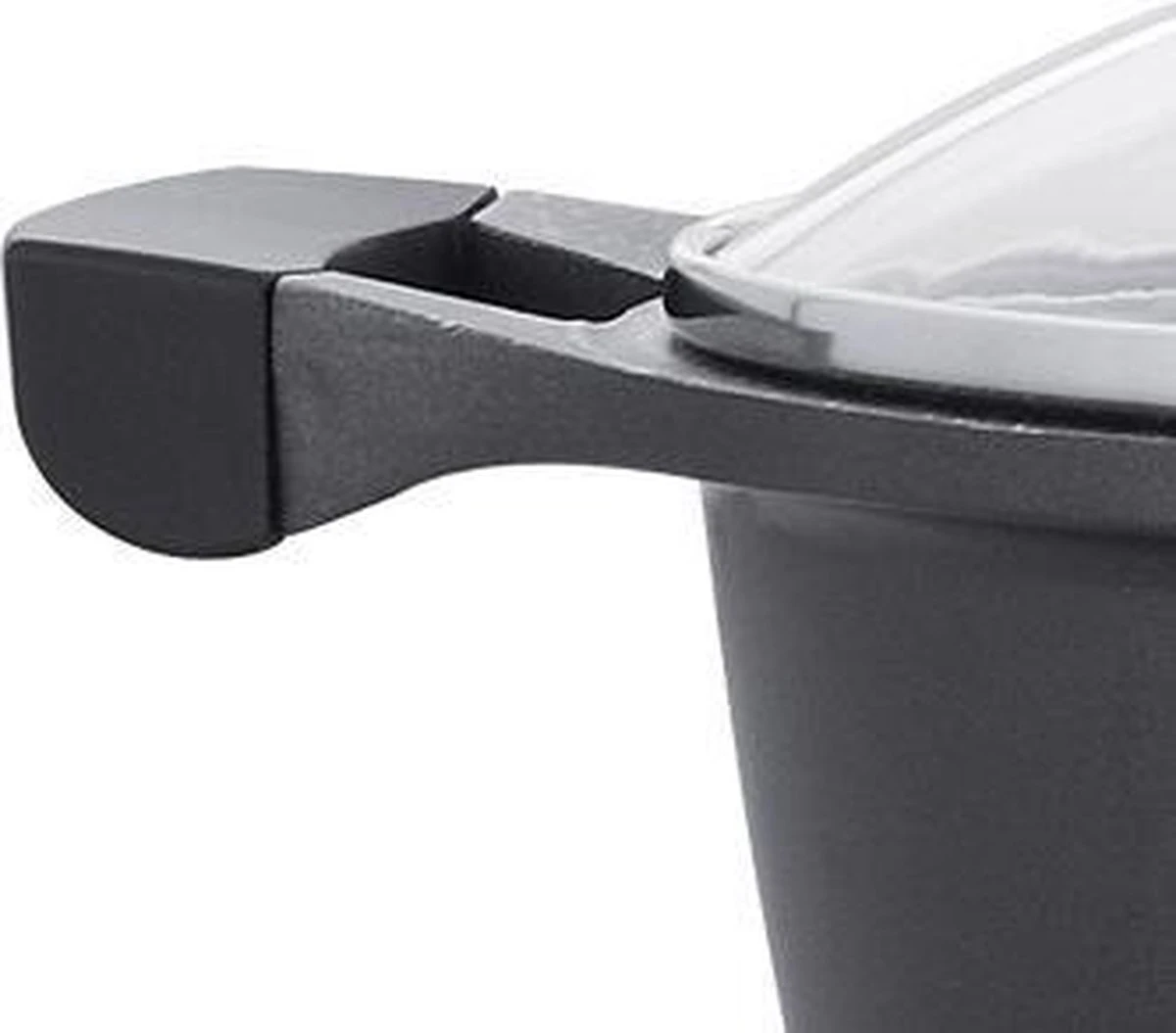 Royalty Line - Marble Soep/braadpan - Met Glazen Deksel Zwart - 20 CM. RL-BS20ML 7 Royalty Line - Marble Soep/braadpan - Met Glazen Deksel Zwart - 20 CM. RL-BS20ML - Afbeelding 5
