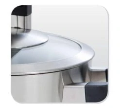 BK Conical Cool Glas Pannenset - 4-delig - RVS - Glazen Deksel - Inductie -Le Creuset Winkel 1200x1075 4