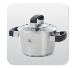 BK Conical Cool Glas Pannenset - 4-delig - RVS - Glazen Deksel - Inductie -Le Creuset Winkel 1200x1075 5