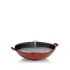 Wokpan Gietijzer Rood, 36 Cm - Kela | Calido -Le Creuset Winkel 1200x1078