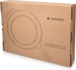 Navaris Gietijzeren Koekenpan - Braadpan Van Gietijzer - Ronde Skillet - Geschikt Voor Alle Warmtebronnen - Ø 25 Cm - Ovenbestendig Tot 260?graden -Le Creuset Winkel 1200x1109
