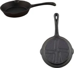The Windmill Koekenpan Skillet Extra - 31,5 Cm - Gietijzer Zwart -Le Creuset Winkel 1200x1112 1