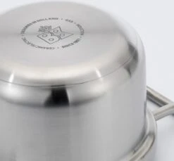 BK-Q-Linair Master Glas Kookpan 18 Cm - RVS - Glazen Deksel - Veilig Afgietsysteem - Inductie -Le Creuset Winkel 1200x1112