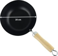 Orange85 Wokpan - Non Stick - Zwart - 20 Cm - Geschikt Voor Gas -Le Creuset Winkel 1200x1157