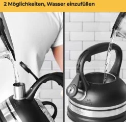 SILBERTHAL - Waterkoker - Alle Soorten Fornuizen, Ook Inductie - RVS - 1,6 Liter - Zwart -Le Creuset Winkel 1200x1161 3