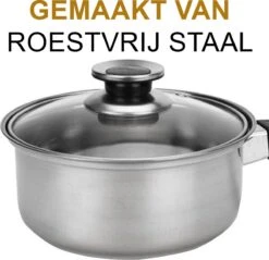 KitchenPrince 12-Delige Pannenset RVS - Pottenset - Kookpannen - Koekenpan - Steelpan - Bakpan - PFAS-Vrij - Pannenset - Pannenset Inductie - Antiaanbaklaag - Koekenpannenset 14 KitchenPrince 12-Delige Pannenset RVS - Pottenset - Kookpannen - Koekenpan - Steelpan - Bakpan - PFAS-Vrij - Pannenset - Pannenset Inductie - Antiaanbaklaag - Koekenpannenset -Le Creuset Winkel 1200x1163