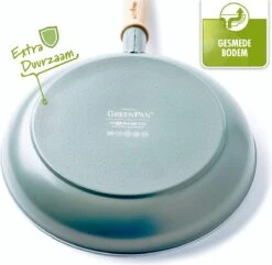 GreenPan Mayflower Hapjespan Met Deksel - Ø 24 Cm - Keramisch - Inductie -Le Creuset Winkel 1200x1171 7