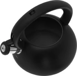 Fluitketel Waterkoker Mat Zwart 2.7 L ‘’Black Amethyst‘’ RVS – Inductie - Vatwasser -Le Creuset Winkel 1200x1179 2