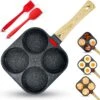 W&Z® Pannenkoekenpan Inductie - Pancake Pan - Omeletpan - Omeletmaker -Eierpan- Anti Aanbak - 4 Vakjes -Le Creuset Winkel 1200x1183 2