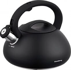 Fluitketel Waterkoker Mat Zwart 2.7 L ‘’Black Amethyst‘’ RVS – Inductie - Vatwasser -Le Creuset Winkel 1200x1184 2