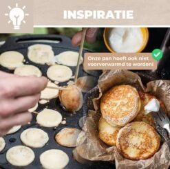 Poffertjespan - Geschikt Voor Alle Fornuizen - Poffertjesmaker - Poffertjespan Inductie - Poffertjespan Electrisch -Le Creuset Winkel 1200x1197 11