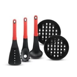 Edënbërg Red Line -15-delige Luxe Pannenset Van Gesmeed Aluminium - Rood/Metallic -Le Creuset Winkel 1200x1200 1012