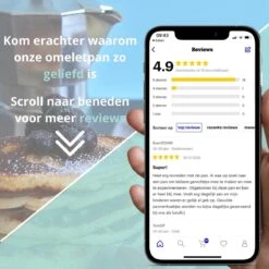 Culistar Pannenkoekenpan Inductie - Pancake Pan - Omeletpan - Omeletmaker - Eierpan - Inclusief Receptenboekje -Le Creuset Winkel 1200x1200 1043