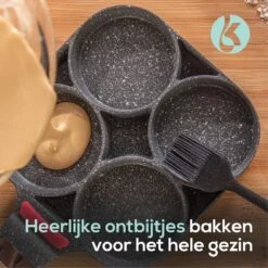 Culistar Pannenkoekenpan Inductie - Pancake Pan - Omeletpan - Omeletmaker - Eierpan - Inclusief Receptenboekje -Le Creuset Winkel 1200x1200 1045