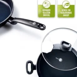Greenpan Torino Keramische Hapjespan - 28 Cm - Met Glazen Deksel -Le Creuset Winkel 1200x1200 1104