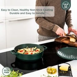 Westinghouse Performance Series - Hapjespan Inductie Met Deksel - 28cm Sauteerpan - Oven Geschikt - Groen -Le Creuset Winkel 1200x1200 1137