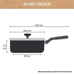 Tefal Renew+ Keramische Hapjespan - Ø 24 Cm - Met Deksel -Le Creuset Winkel 1200x1200 1163
