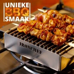 IRONCHEF Lavastenen Grill - Geschikt Voor Gasfornuis - Barbecue - BBQ - Grillplaat - Grilplaat - Bakplaat - Grillpan -Le Creuset Winkel 1200x1200 1206