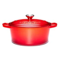 Le Creuset Gietijzeren Braadpan - 26cm 5,3 L - Kersenrood -Le Creuset Winkel 1200x1200 1305