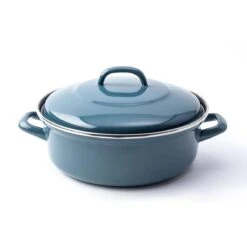 BK Fortalit Braadpan Ø 28 Cm - Blauw - Emaille - Inductie -Le Creuset Winkel 1200x1200 1344