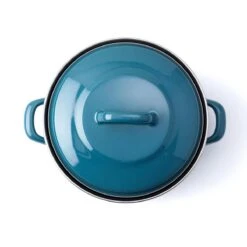 BK Fortalit Braadpan Ø 24 Cm - Blauw - Emaille - Inductie -Le Creuset Winkel 1200x1200 1347