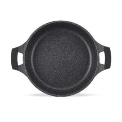 Royalty Line - Marble Soep/braadpan - Met Glazen Deksel Zwart - 24 CM. RL-BS24ML -Le Creuset Winkel 1200x1200 1349