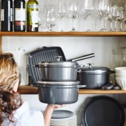 GreenPan Featherweights Braadpan 22cm - Zwart - Inductie - PFAS-vrij -Le Creuset Winkel 1200x1200 1375