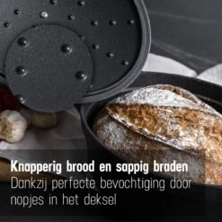 Gietijzeren Braadpan - Sudderpan Zwart Van Daumonet - Ovaal - Ø 29 Cm - 3 Liter - 100% PFAS & PFOA Vrij - Emaille - Geschikt Voor Alle Warmtebronnen - Elektrisch - Gas - Halogeen - Inductie - Keramisch - Vaatwasserbestendig 16 Gietijzeren Braadpan - Sudderpan Zwart Van Daumonet - Ovaal - Ø 29 Cm - 3 Liter - 100% PFAS & PFOA Vrij - Emaille - Geschikt Voor Alle Warmtebronnen - Elektrisch - Gas - Halogeen - Inductie - Keramisch - Vaatwasserbestendig -Le Creuset Winkel 1200x1200 1395