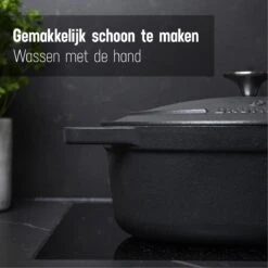 Gietijzeren Braadpan - Sudderpan Zwart Van Daumonet - Ovaal - Ø 29 Cm - 3 Liter - 100% PFAS & PFOA Vrij - Emaille - Geschikt Voor Alle Warmtebronnen - Elektrisch - Gas - Halogeen - Inductie - Keramisch - Vaatwasserbestendig 18 Gietijzeren Braadpan - Sudderpan Zwart Van Daumonet - Ovaal - Ø 29 Cm - 3 Liter - 100% PFAS & PFOA Vrij - Emaille - Geschikt Voor Alle Warmtebronnen - Elektrisch - Gas - Halogeen - Inductie - Keramisch - Vaatwasserbestendig -Le Creuset Winkel 1200x1200 1397