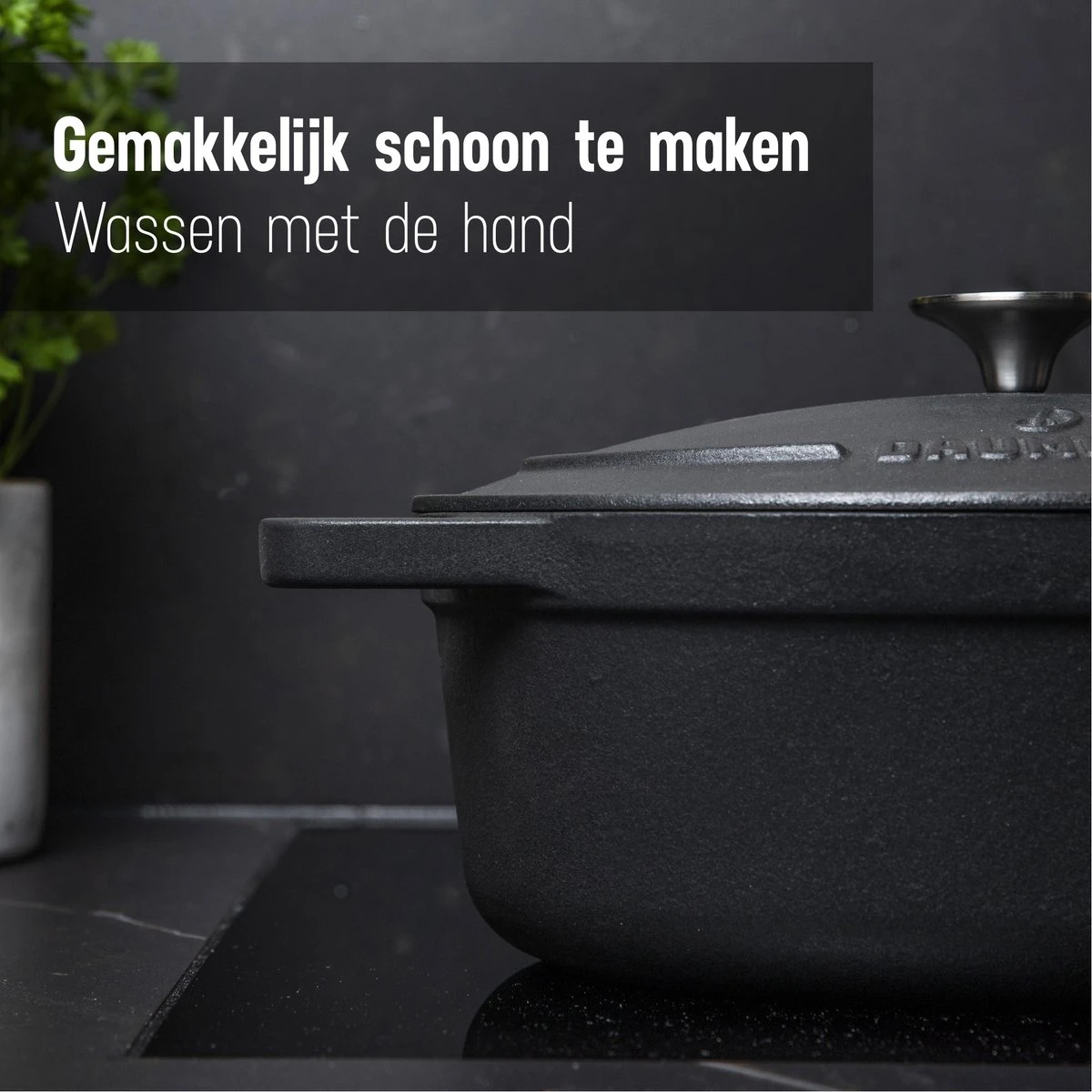 Gietijzeren Braadpan - Sudderpan Zwart Van Daumonet - Ovaal - Ø 29 Cm - 3 Liter - 100% PFAS & PFOA Vrij - Emaille - Geschikt Voor Alle Warmtebronnen - Elektrisch - Gas - Halogeen - Inductie - Keramisch - Vaatwasserbestendig 7 Gietijzeren Braadpan - Sudderpan Zwart Van Daumonet - Ovaal - Ø 29 Cm - 3 Liter - 100% PFAS & PFOA Vrij - Emaille - Geschikt Voor Alle Warmtebronnen - Elektrisch - Gas - Halogeen - Inductie - Keramisch - Vaatwasserbestendig - Afbeelding 5