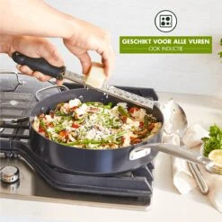 GreenPan Copenhagen Stoofpan Met Deksel En Extra Handvat 28cm/4.3L -Le Creuset Winkel 1200x1200 1547