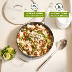GreenPan Copenhagen Stoofpan Met Deksel En Extra Handvat 28cm/4.3L -Le Creuset Winkel 1200x1200 1552