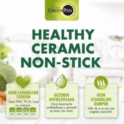 GreenPan Cambridge Steelpan 16cm - Zwart - Inductie - PFAS-vrij -Le Creuset Winkel 1200x1200 1556