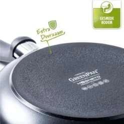 GreenPan Cambridge Steelpan 16cm - Zwart - Inductie - PFAS-vrij -Le Creuset Winkel 1200x1200 1563