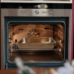 YUGN Braadslede Ovenschaal Braadslee Oven - Braadslede Met Rooster Voor Ovengerechten - Roestvrijstaal En 40x30x7CM - Cadeau Tip -Le Creuset Winkel 1200x1200 1674