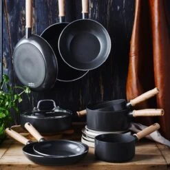 GreenChef Vintage Wokpan 28cm/3.7L - Zwart - Inductie - PFAS-vrij -Le Creuset Winkel 1200x1200 211