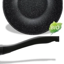 Royalty Line Marble Coating Wok - Met Glazen Deksel - Zwart - 30 Cm -Le Creuset Winkel 1200x1200 259