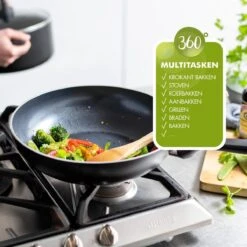 GreenPan Memphis Keramische Wokpan - Ø 28 Cm - PFAS-vrij 31 GreenPan Memphis Keramische Wokpan - Ø 28 Cm - PFAS-vrij -Le Creuset Winkel 1200x1200 270
