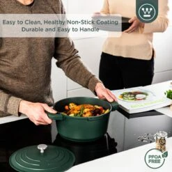 Westinghouse Performance Series Braadpan Inductie - 24cm Kookpan - Oven Geschikt - Groen -Le Creuset Winkel 1200x1200 29