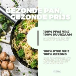 ISENVI Murray Keramische Wokpan Met Deksel 32 CM - RVS Greep -Le Creuset Winkel 1200x1200 313