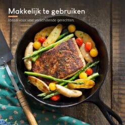 Ocina Gietijzeren Pan – ø30,5cm - Skillet - Koekenpan – Hapjespan – Koekenpan Inductie – Koekenpannenset - Gietijzeren Pan Bbq - Gietijzer -Le Creuset Winkel 1200x1200 394