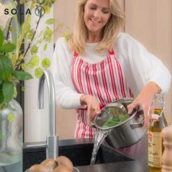 Sola Pannenset Juvia - 4 Delig - Ø 16,16,18,20 Cm - Zilver - RVS - Sandwichbodem -Le Creuset Winkel 1200x1200 46