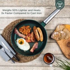 Westinghouse Pannenset - Performance Series Koekenpan 24cm + Koekenpan 28cm - Groen - Koekenpannenset 2-delig - Geschikt Voor Alle Warmtebronnen Inclusief Inductie -Le Creuset Winkel 1200x1200 498